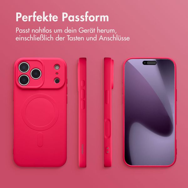 imoshion Color Back Cover mit MagSafe Apple iPhone 17 Pro Max - Neon Pink