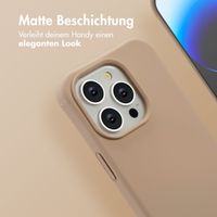 imoshion Color Backcover mit abnehmbarem Handykette und MagSafe Apple iPhone 14 Pro - Nude