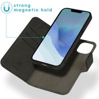 imoshion Entfernbare 2-1 Luxus Klapphülle Apple iPhone 14 - Schwarz