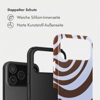 Selencia Vivid Back Cover Apple iPhone 17 Pro Max - Dream Swirl Chocolate