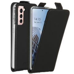 Accezz Flip Case Samsung Galaxy S21 - Schwarz