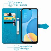 imoshion Mandala Klapphülle Oppo A15 - Türkis