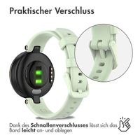 imoshion Silikonarmband für das Garmin Lily - Hellgrau