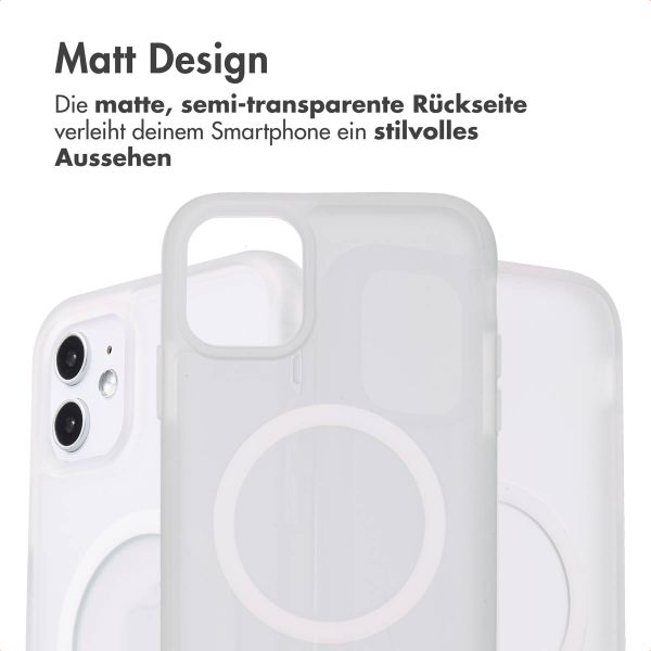 imoshion Color Guard Back Cover mit MagSafe für das iPhone 11 - Weiß