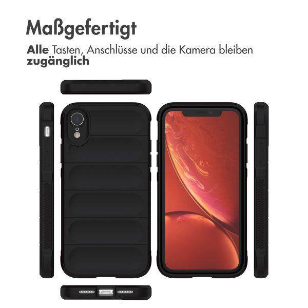 imoshion EasyGrip Back Cover für das iPhone Xr - Schwarz