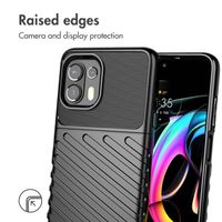 imoshion Thunder Backcover für das Motorola Edge 20 Lite - Schwarz