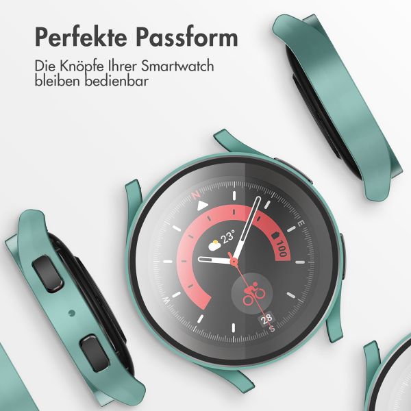 imoshion Full Cover Hard Case für das Samsung Galaxy Watch 6 44 mm - Dunkelgrün