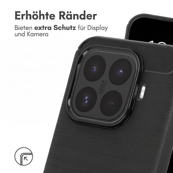 imoshion Brushed Back Cover Xiaomi 17T - Schwarz