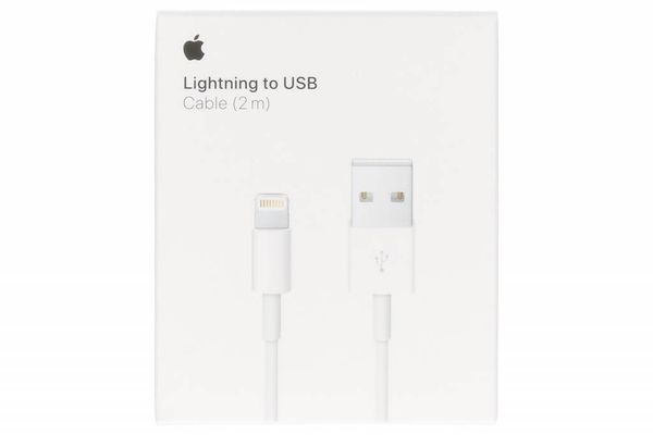 Apple Lightning auf USB-Kabel 2 Meter Weiß