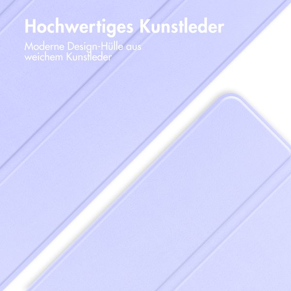 imoshion Trifold Klapphülle für das iPad 6 (2018) 9.7 Zoll / iPad 5 (2017) 9.7 Zoll / Air 2 (2014) / Air 1 (2013) - Lilac