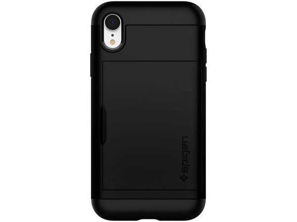 Spigen Slim Armor CS Case Schwarz für das iPhone Xr