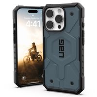 UAG Pathfinder Case MagSafe für das iPhone 16 Pro - Cloud Blue