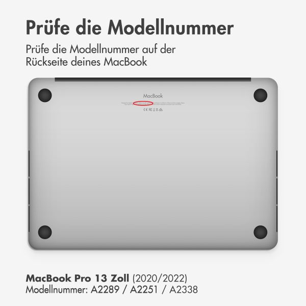 imoshion Hard Cover Apple MacBook Pro 13 Zoll (2020 / 2022) - Apricot Crush Orange