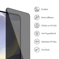 Accezz Sichtschutz-Schutzglas mit Applikator Samsung Galaxy S24 FE