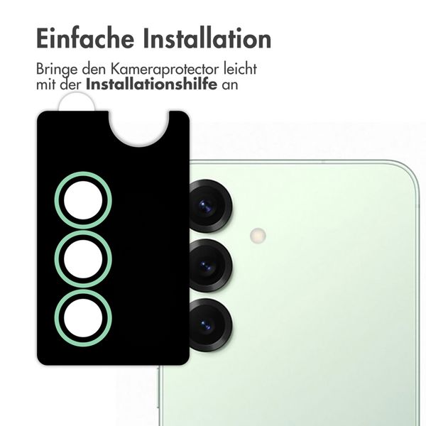 imoshion 2er-Pack Objektivschutz für Kamera für das Samsung Galaxy S25 - Mint