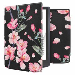 imoshion Design Slim Soft Case Sleepcover für das Pocketbook InkPad Color 3 / InkPad 4 - Blossom