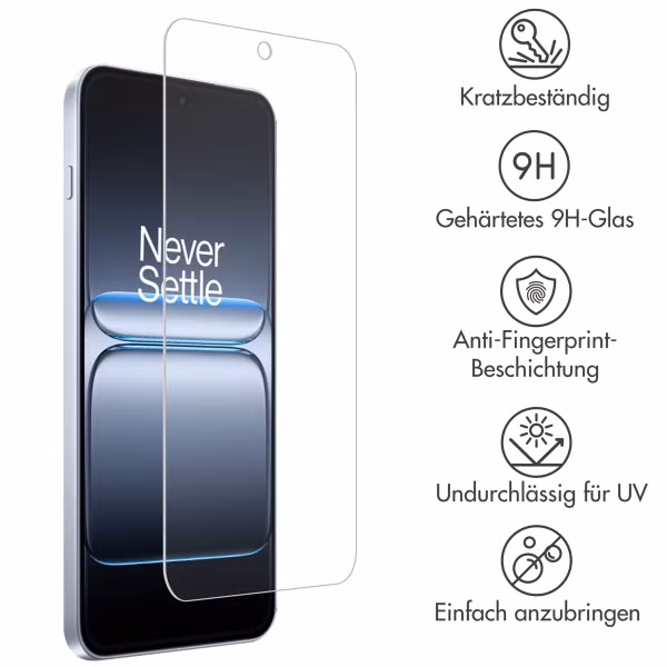 Accezz Screen Protector aus gehärtetem Glas OnePlus Nord 5