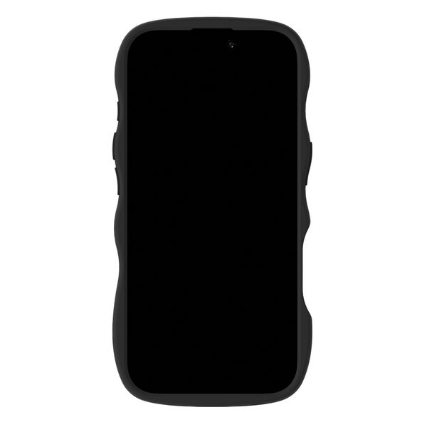 Holdit Wavy Case Apple iPhone 17 - Black / Transparent