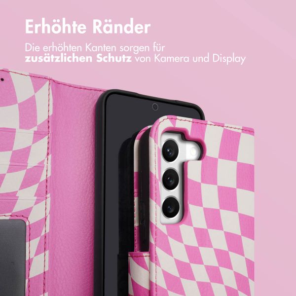imoshion Design Klapphülle Samsung Galaxy S22 - Retro Pink
