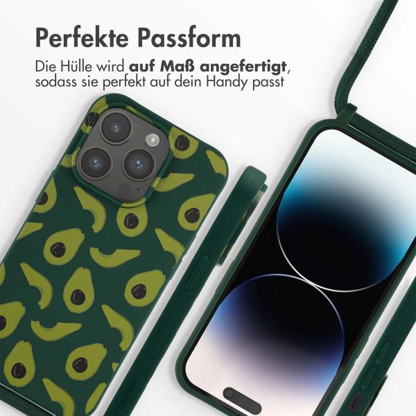 imoshion SilikonHülle design mit Band Apple iPhone 14 Pro - Avocado Green