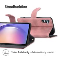 imoshion ﻿Klapphülle mit Kordel für das Samsung Galaxy A54 (5G) - Rosa