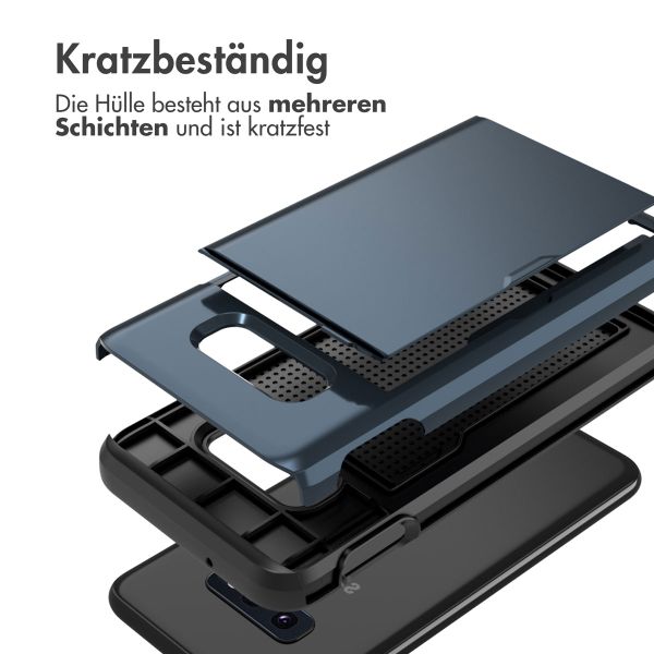 imoshion Backcover mit Kartenfach Samsung Galaxy S10e - Dunkelblau