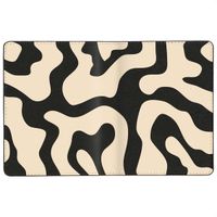 Selencia Passhülle - Kunstlederhülle für deinen Reisepass - Art Wave Black