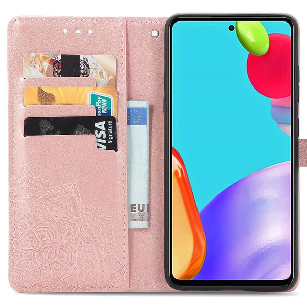 imoshion Mandala Klapphülle Samsung Galaxy A72 - Roségold