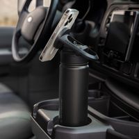 Scosche MagicMount Flask - Handyhalterung – Isolierte Trinkflasche 650ML – MagSafe – Schwarz