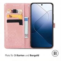 imoshion Mandala Klapphülle Xiaomi 14 - Rosé gold