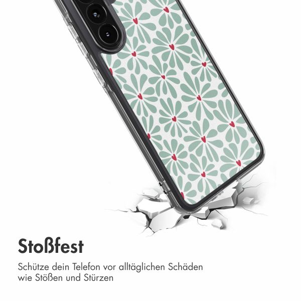 imoshion Design Hülle Samsung Galaxy A36 - Bloom Love Sage Green