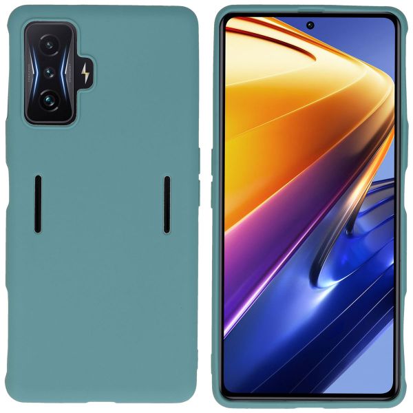 imoshion Color TPU Hülle für das Xiaomi Poco F4 GT 5G - Dunkelgrün