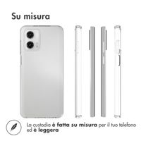 Accezz Clear TPU Backcover Motorola Moto G73 - Transparent