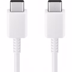 Samsung Original USB-C-zu-USB-C-Kabel in Fabrikverpackung - 1 meter - 25 Watt - Weiß