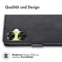 imoshion Luxuriöse Klapphülle OnePlus Nord CE 3 / CE 3 Lite - Schwarz
