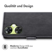 imoshion Luxuriöse Klapphülle für das OnePlus Nord CE 3 / CE 3 Lite - Schwarz