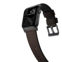 Nomad Active Pro Armband für das  Apple Watch Series 1 t/m 11 / SE / Ultra (44/45/46/49 mm) - Brown / Black