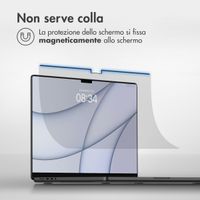 Accezz Magnetische Displayschutzfolie Apple MacBook Air 15 Zoll (2023 / 2024 M3 / 2025 M4 / 2026 M5)