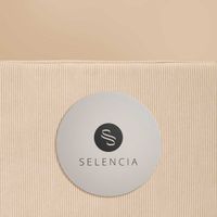 Selencia Cord Laptop Hülle 15-16 Zoll - Laptop Sleeve - Beige