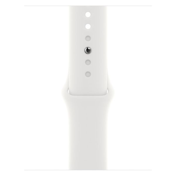 Apple Sport Armband für das  Apple Watch Series 1 t/m 9 / SE (38/40/41 mm) | Series 10 / 11 (42 mm) - White