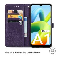 imoshion Mandala Klapphülle Xiaomi Redmi A1 / A2 - Violett