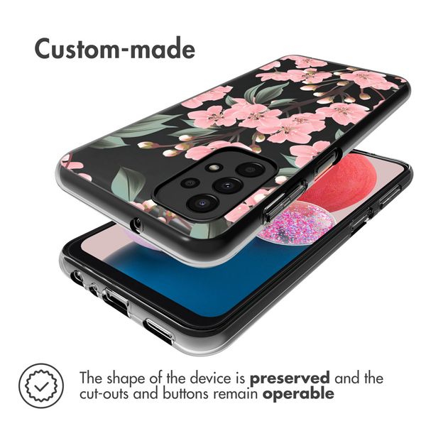 imoshion Design Hülle für das Samsung Galaxy A13 (4G) - Cherry Blossom