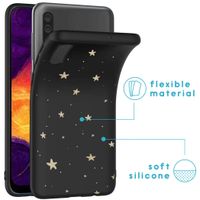 imoshion Design Hülle für das Samsung Galaxy A50 / A30s - Sterne / Schwarz