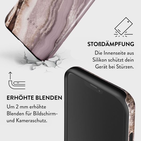 Burga Tough Back Cover für das iPhone 12 (Pro) - Golden Taupe