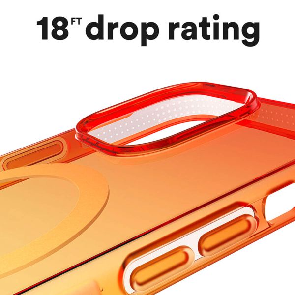 BodyGuardz Ace Pro MagSafe Back Cover Apple iPhone 15 Pro Max - Peach Sorbet Ombre