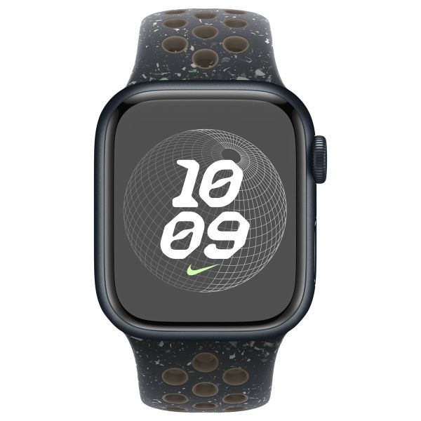 Apple Nike Sport Armband für das  Apple Watch Series 1 t/m 9 / SE (38/40/41 mm) | Series 10 / 11 (42 mm) - Größe S/M - Midnight Sky