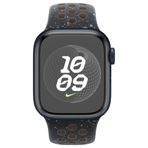 Apple Nike Sport Band für das Apple Watch Series 1 bis 9 / SE (38/40/41 mm) | Series 10 (42 mm) - Größe S/M - Midnight Sky