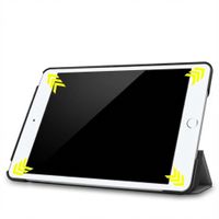 imoshion Trifold Klapphülle Apple iPad Mini 5 (2019) / Mini 4 (2015) - Grau