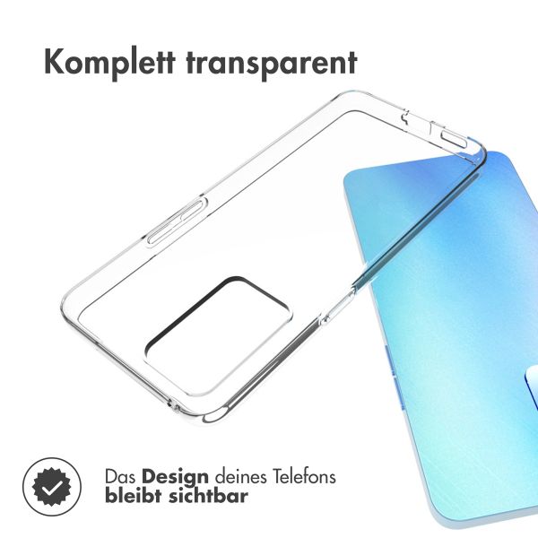 Accezz TPU Clear Cover für das Oppo Find X5 Lite 5G - Transparent