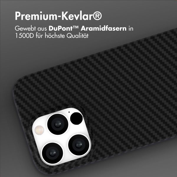 Accezz MagSafe Kevlar Hülle Apple iPhone 15 Pro - Schwarz
